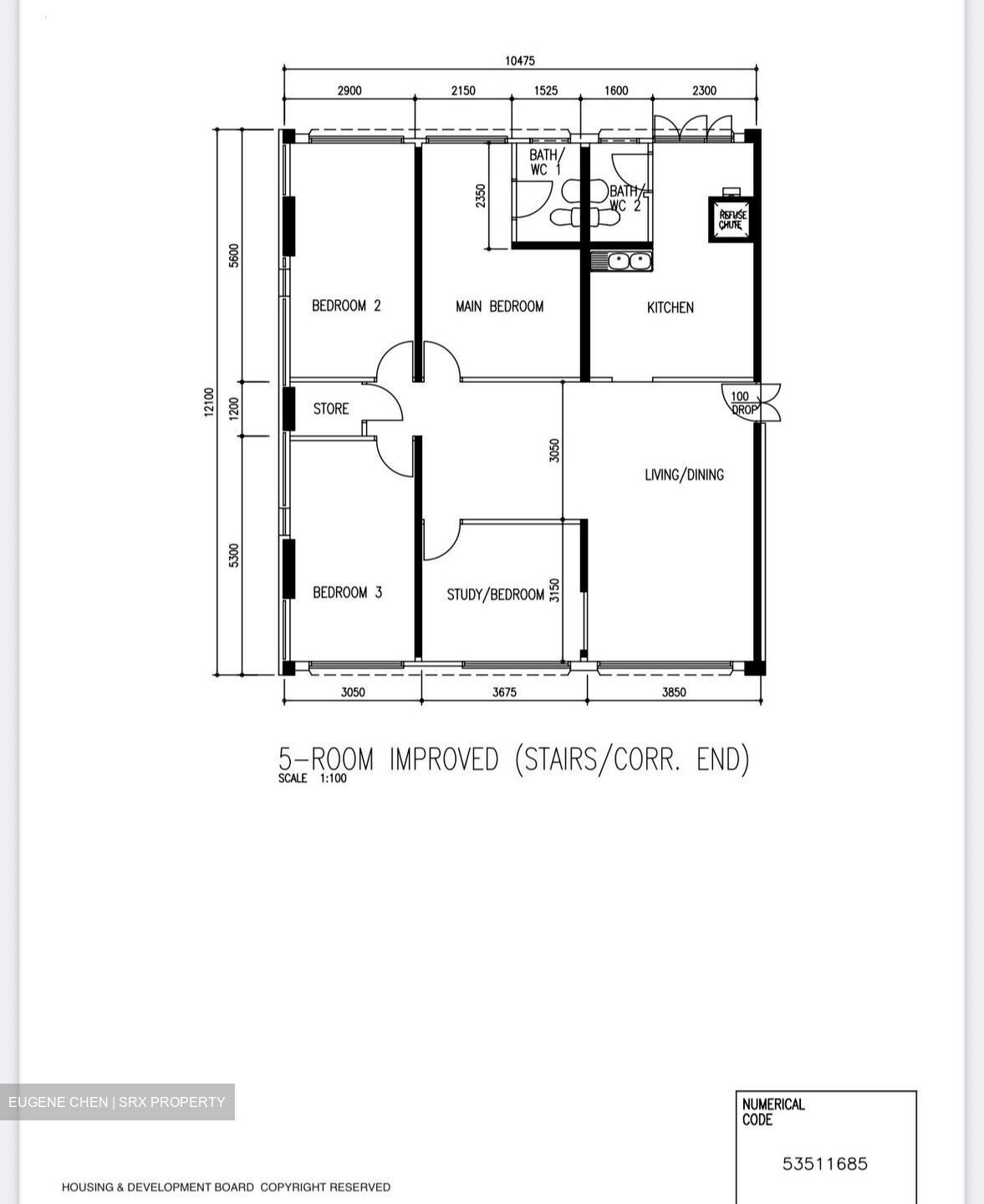 Blk 412 Pasir Ris Drive 6 (Pasir Ris), HDB 5 Rooms #546169991